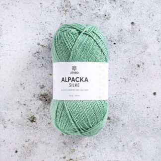 Alpacka Silke - 50 gr - Minty Delight