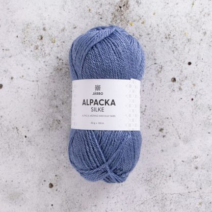 Alpacka Silke - 50 gr - Blue Slate